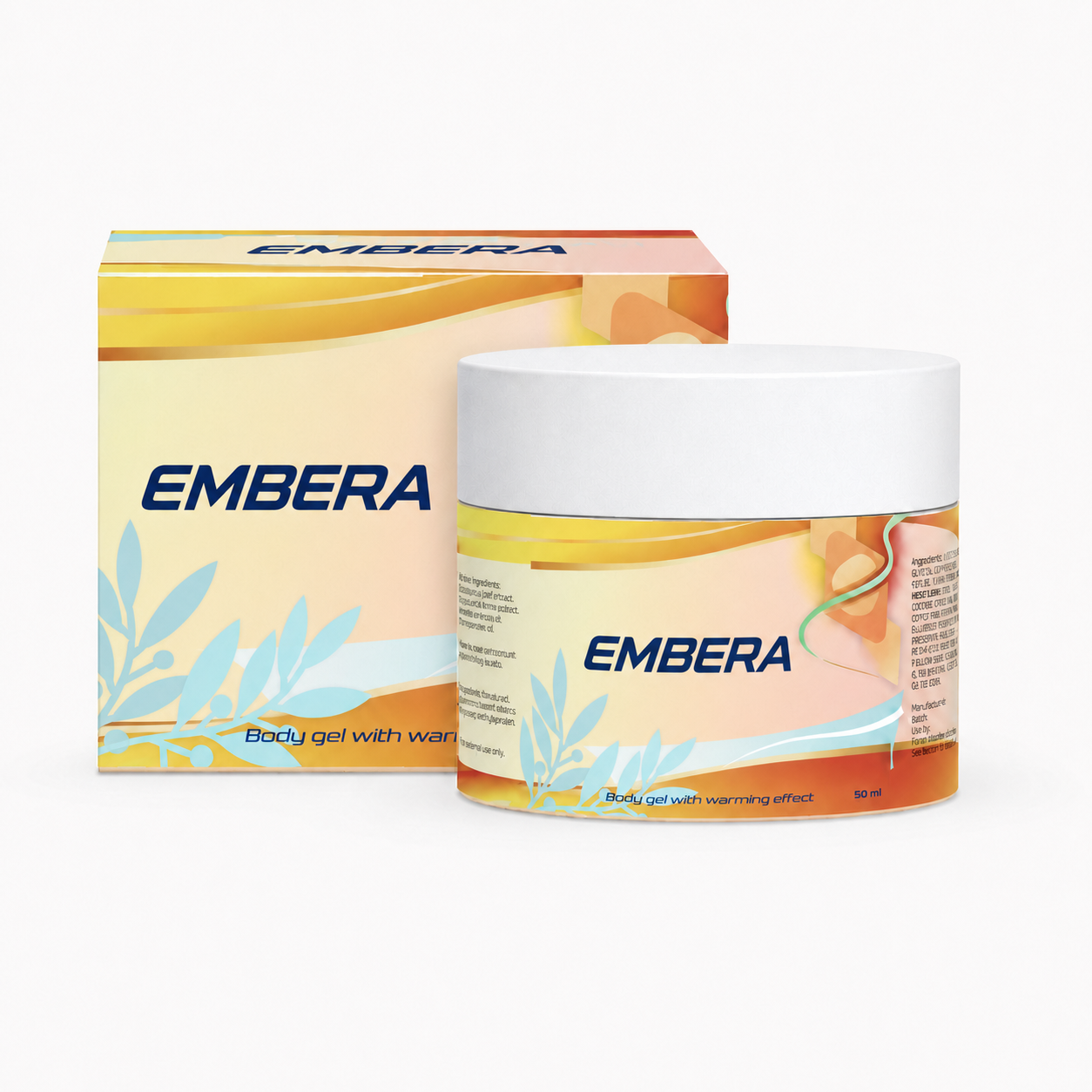 Az EMBERA 50 ml-es tégelye